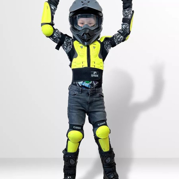 Комплект (наколенники, налокотники, панцирь) SPARX BA10 K (синий, L/XL)