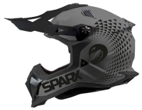 Шлем эндуро SPARX Raptor (JH-601) (серо-черный, L)
