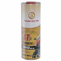 Масло моторное Perfectis 4T MOTO JASO MA2 10w40 1л