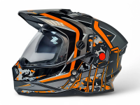 Шлем AiM JK802S OrangeGreyBlack, L