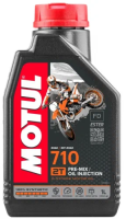 Моторное масло Motul 710 Ester 2T синтетическое 1л