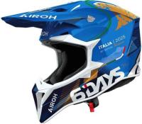 Кроссовый шлем Airoh Wraaap 6Days Italy 2025