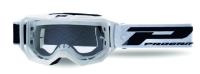Очки кроссовые Progrip Vision 3300-323 White Matt прозрачная линза 3310