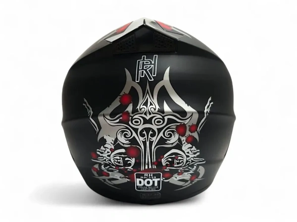 Шлем RH 125 Matt Black White, XS