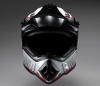 Шлем эндуро SPARX Jet Monster (WS-905) (белый люминесцентный, YM)