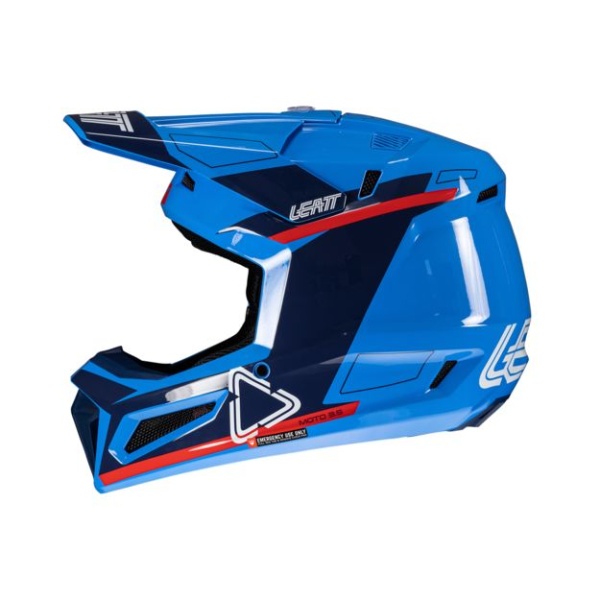 Кроссовый шлем Leatt 3.5 + очки Vizion 3.5 V25 M Royal