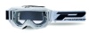 Очки кроссовые Progrip Vision 3300-323 White Matt прозрачная линза 3310