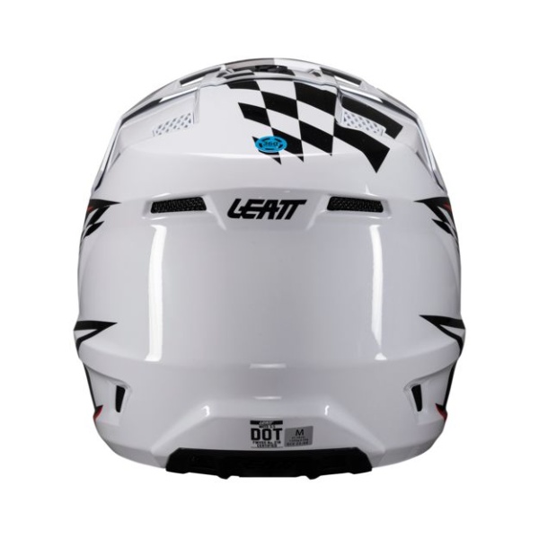 Кроссовый шлем Leatt 3.5 + очки Vizion 3.5 V25 XXl White