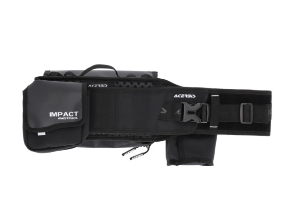 Сумка на пояс для инструментов Acerbis IMPACT LOGO Black/White, (5 L)