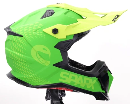 Шлем эндуро SPARX Raptor (JH-601)	зелено-черный L