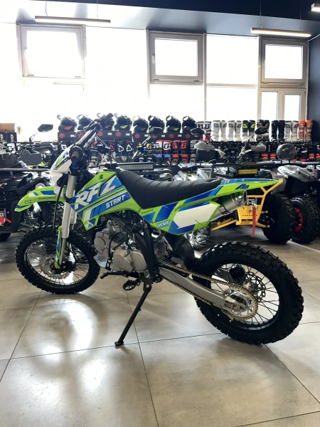 Подростковый бензиновый питбайк Apollo RFZ START 125LE, 17/14