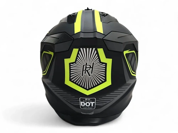 Шлем RH 127 Matt BlackGreen, XS