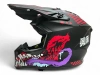 Шлем RH 127 Matt BlackRedViolet, S
