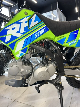 Подростковый бензиновый питбайк Apollo RFZ START 125LE, 17/14