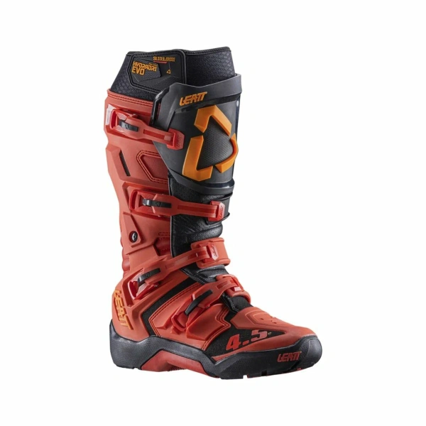 Мотоботы Leatt 4.5 HydraDri Burn Red 43