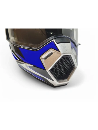 Шлем AiM JK802S BlueGreyBlack