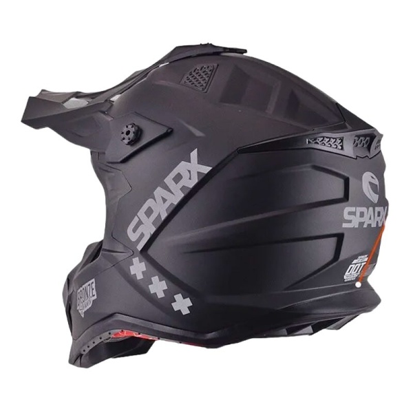 ШЛЕМ эндуро SPARX Raptor (JH-601) (черный матовый, M)