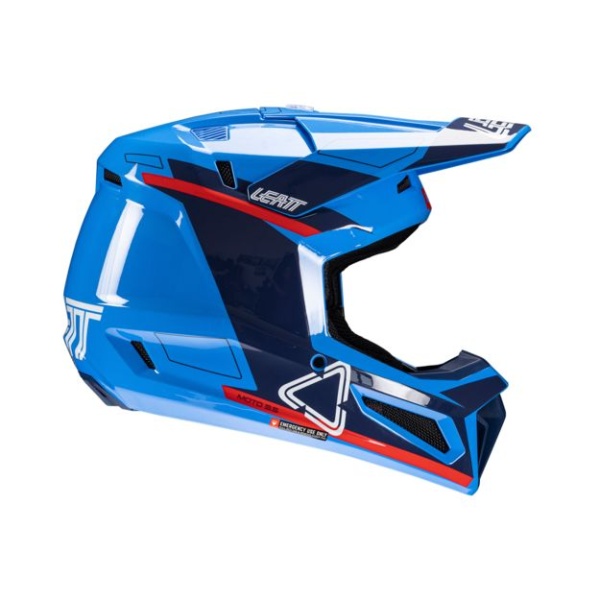 Кроссовый шлем Leatt 3.5 + очки Vizion 3.5 V25 M Royal
