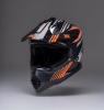 Шлем эндуро RSX Vector (черно-оранжевый матовый люминесцентный, L)