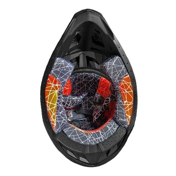 ШЛЕМ эндуро SPARX Raptor (JH-601) (черный матовый, M)
