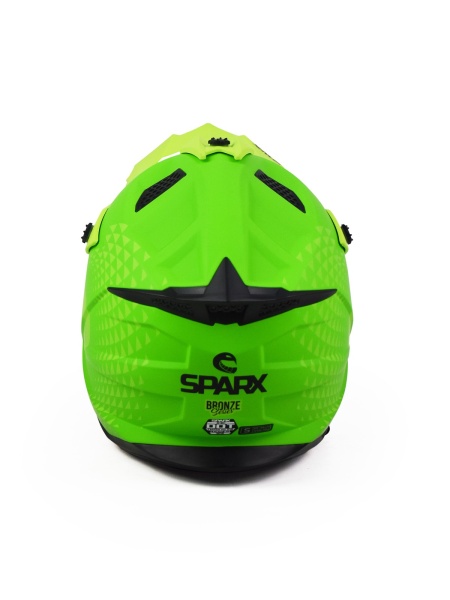 Шлем эндуро SPARX Raptor (JH-601)	зелено-черный L