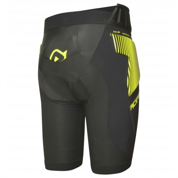  Шорты защитные Acerbis SOFT RUSH Black/Yellow, XL