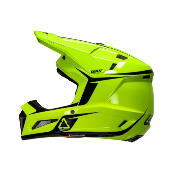 Кроссовый шлем Leatt 3.5 + очки Vizion 3.5 V26 S Neon Yellow 