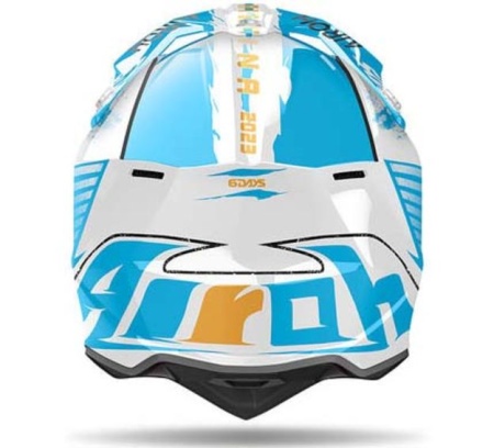 Кроссовый шлем Airoh Wraaap Six Days Argentina 2023 Gloss