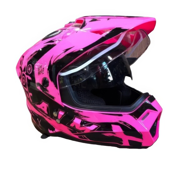 Шлем детский AiM JK802Y Pink/Black, Y/S