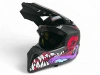 Шлем RH 127 Matt BlackRedViolet, S