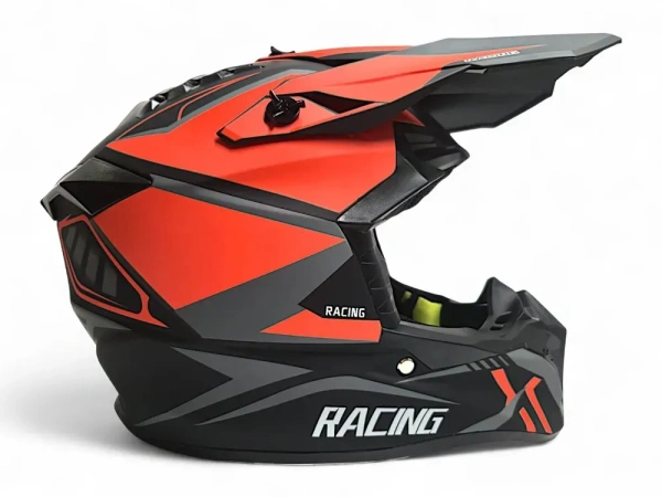 Шлем RH 127 Matt Black Orange, M
