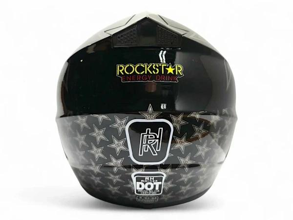 Шлем RH 125 Rockstar Black/#11, M