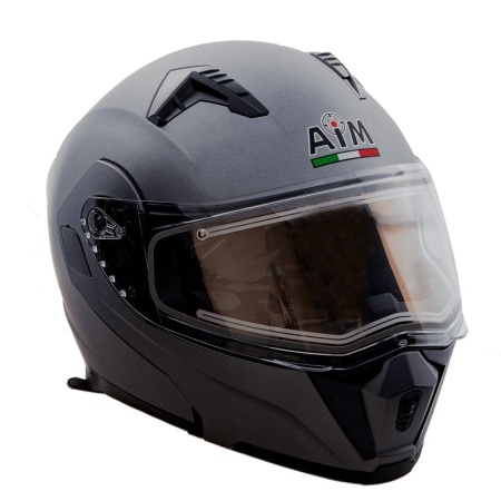 Шлем AiM JK906 Grey Metal, XXXL