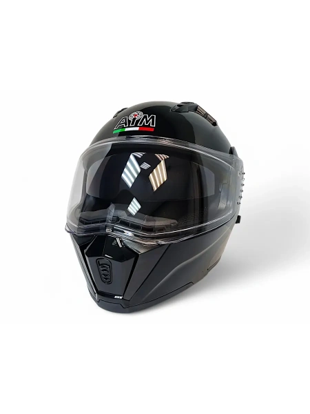 Шлем AiM JK906 Black Glossy, L