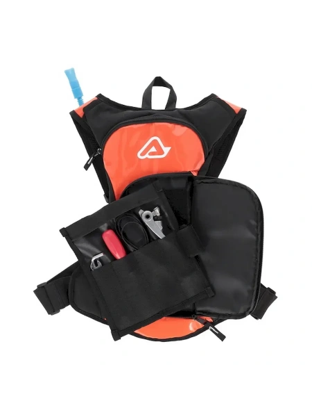Рюкзак с гидропаком Acerbis ACQUA LOGO Orange/White, (5/2 L)